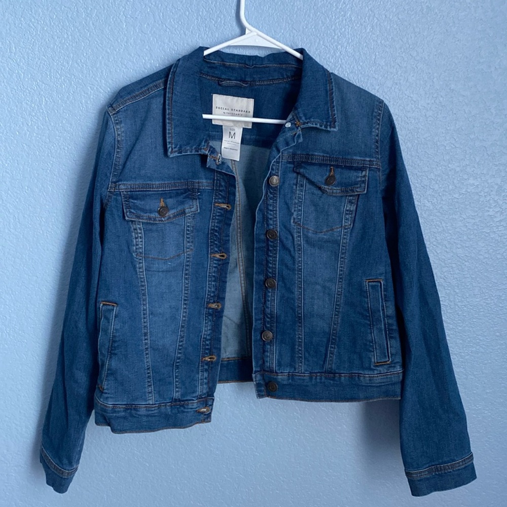 Never worn denim jacket
